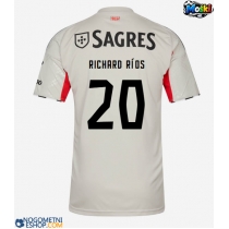 Moški Nogometni dresi Benfica Richard Rios #20 Gostujoči 2025-26 Kratek Rokav